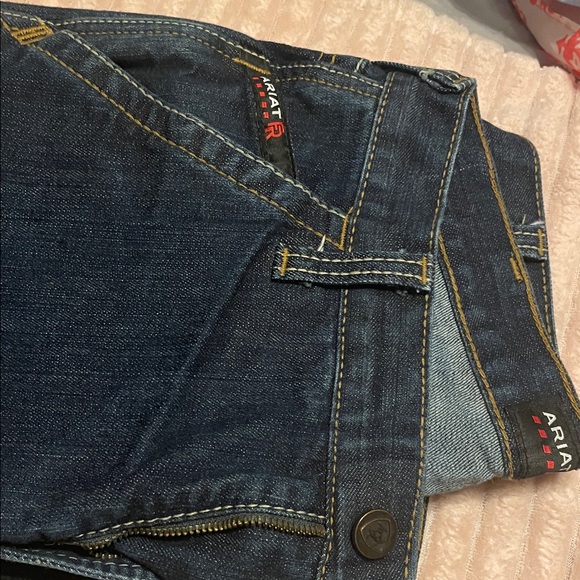 Ariat Men's Slim Straight Leg Jeans - Indigo - Picture 4 of 10